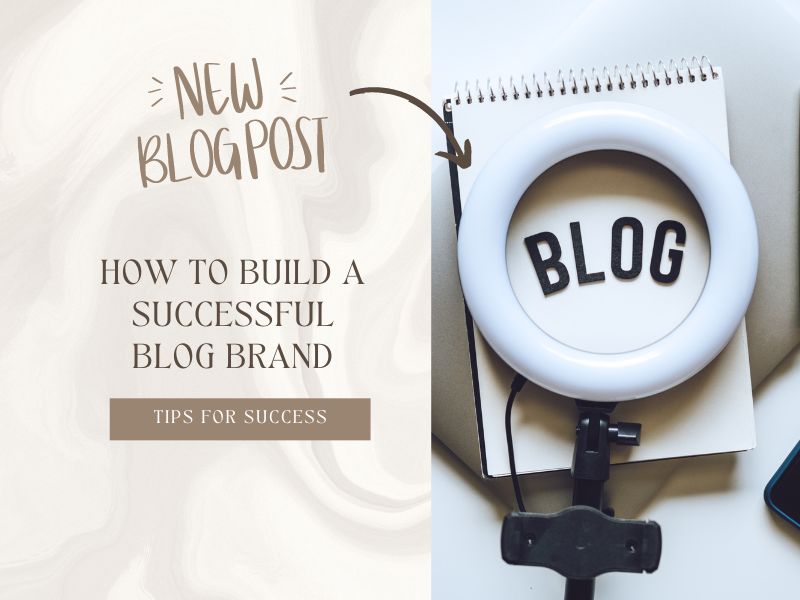 build a bloggig brand